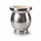 Mate de Aluminio con Interior de Madera