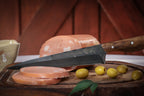 Cuchillo Gaúcha D'Avila de 20cm en acero al carbono