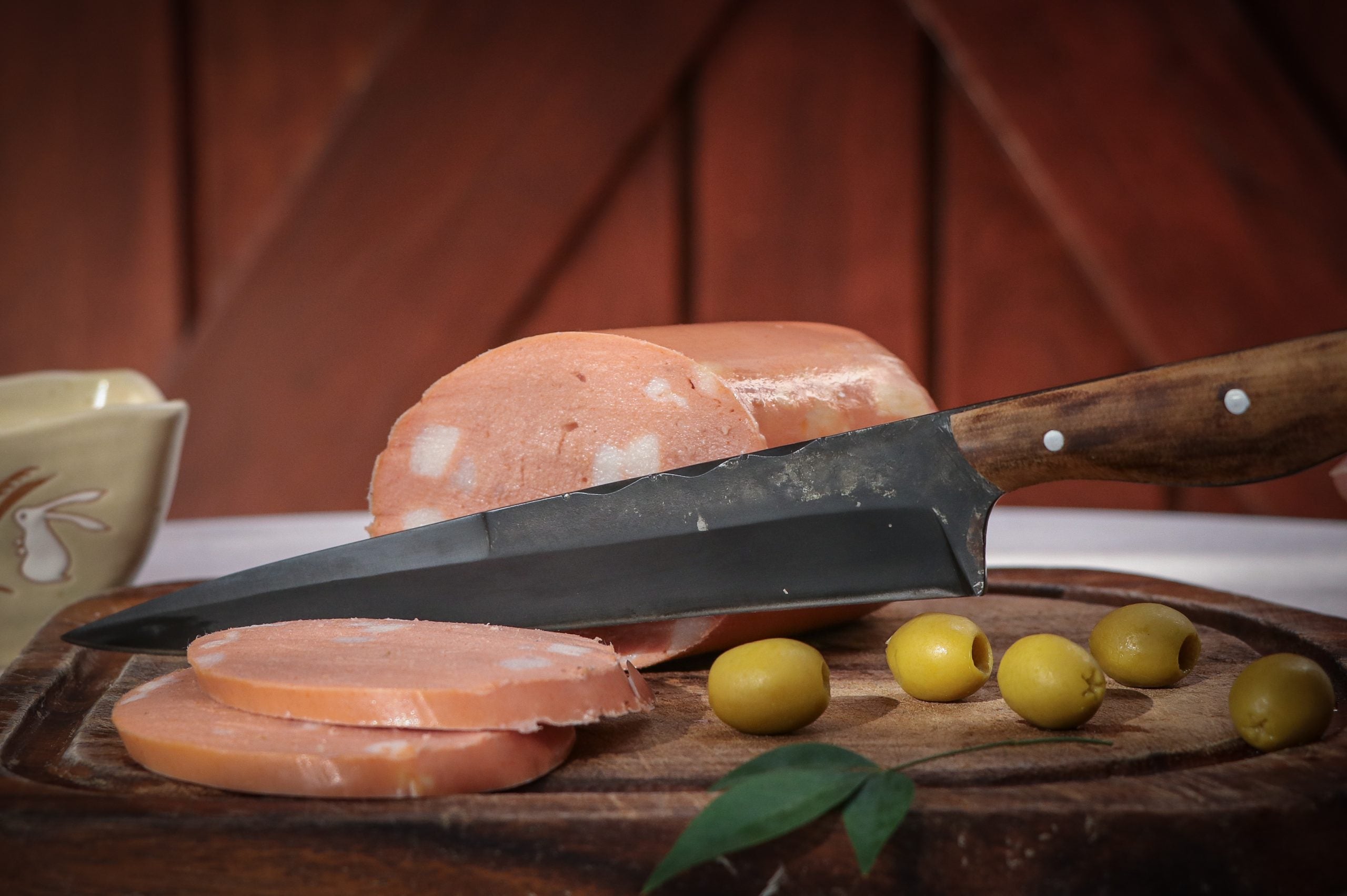 Cuchillo Gaúcha D'Avila de 20cm en acero al carbono