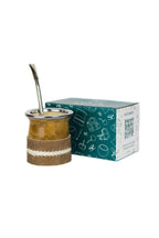 Combo 3 -Mate Pulido Vuelo Inox, Bombilla Alpaca y Posa Mate