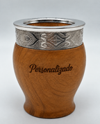 Mate Imperial De Algarrobo personalizado