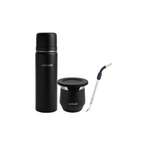 Combo Matero Regalo Empresarial –  Mate de Acero, Bombilla y Termo