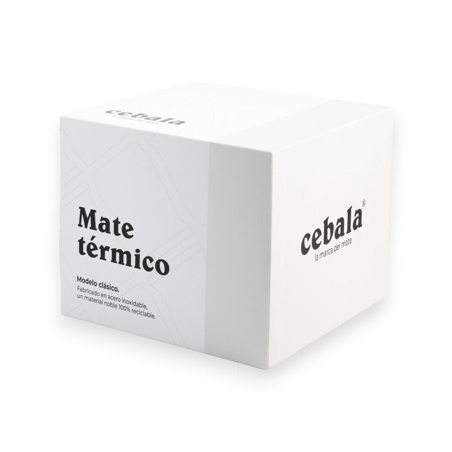 Mate de Acero Inoxidable Premium Blanco –  Empresarial Personalizado